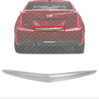 Rear Bumper Molding Chrome Direct Replacement Compatible With 2013-2018 Cadillac ATS GM1144114 20907953