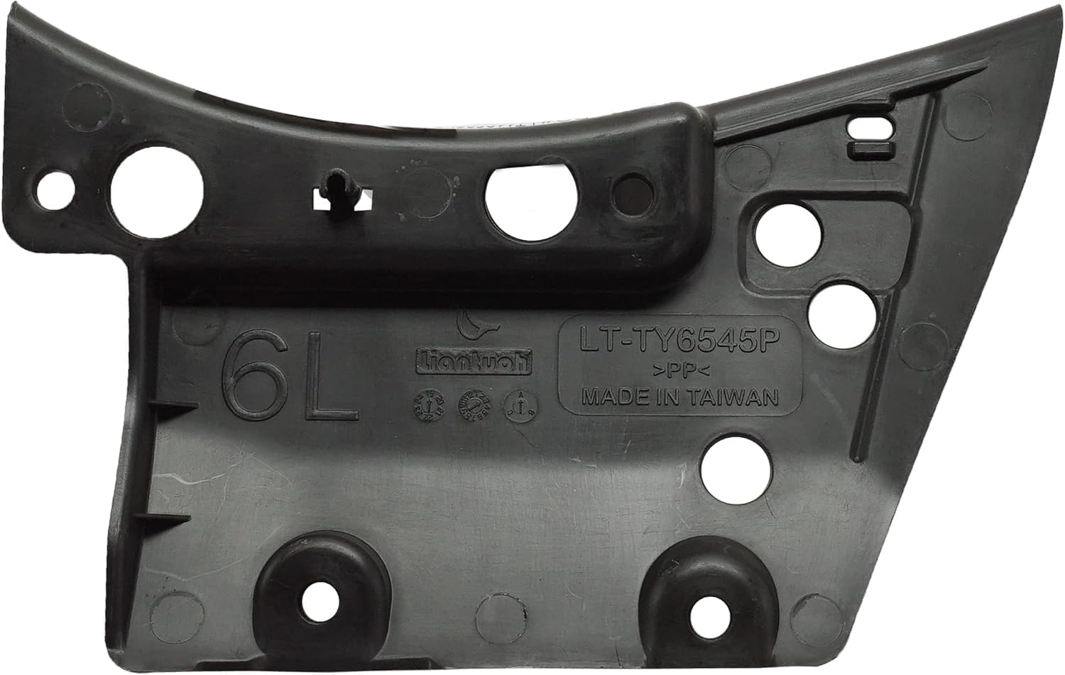 Front Section Fender Liner Left Driver Side Direct Replacement Compatible With 2015-2021 Lexus NX200t / NX300 / NX300h LX1250118 5389678011