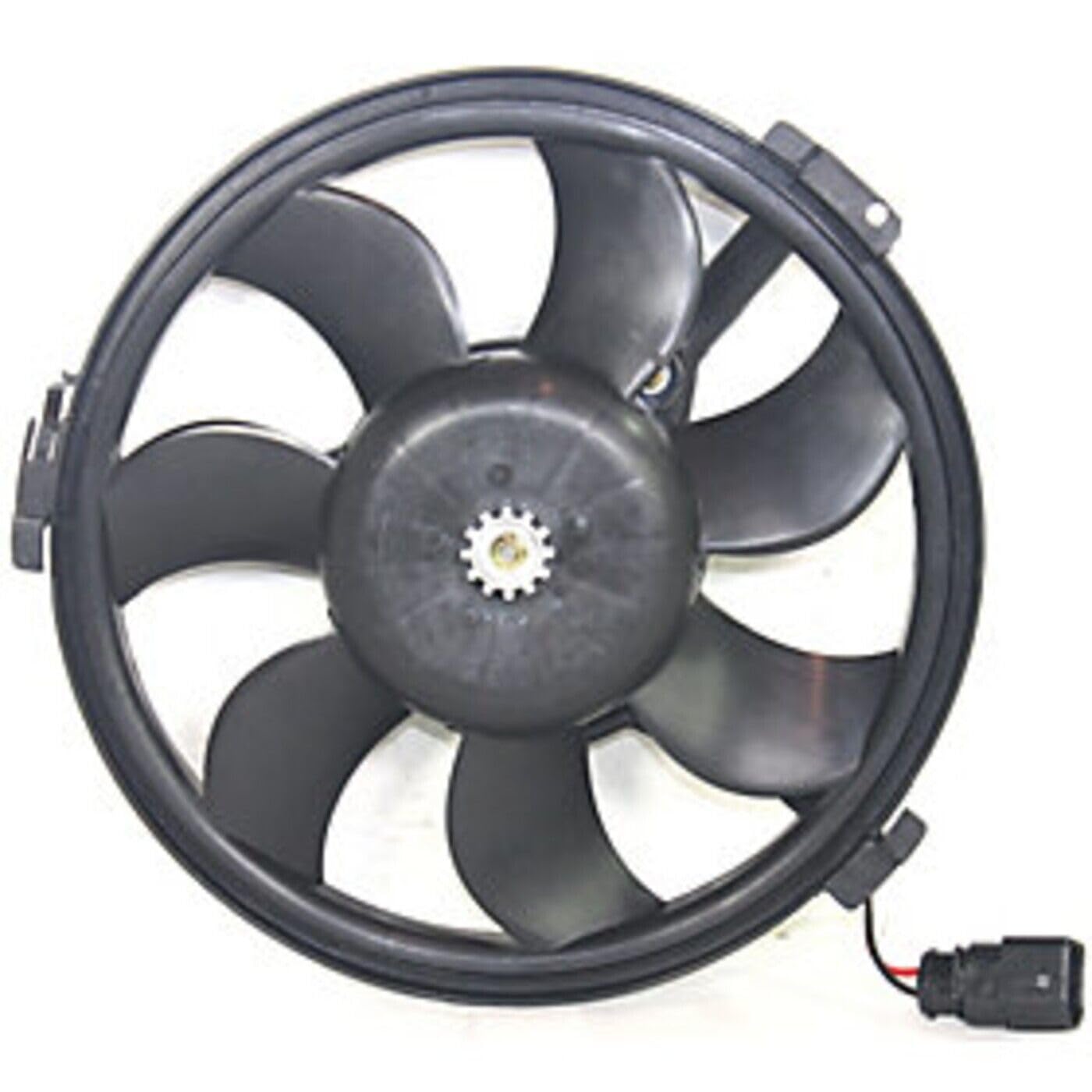 Front A/C Condenser Cooling Fan Assembly Direct Replacement Compatible with 2002-2004 Volkswagen Passat VW3115105 8D0959455R
