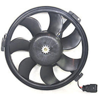 Front A/C Condenser Cooling Fan Assembly Direct Replacement Compatible with 2002-2004 Volkswagen Passat VW3115105 8D0959455R