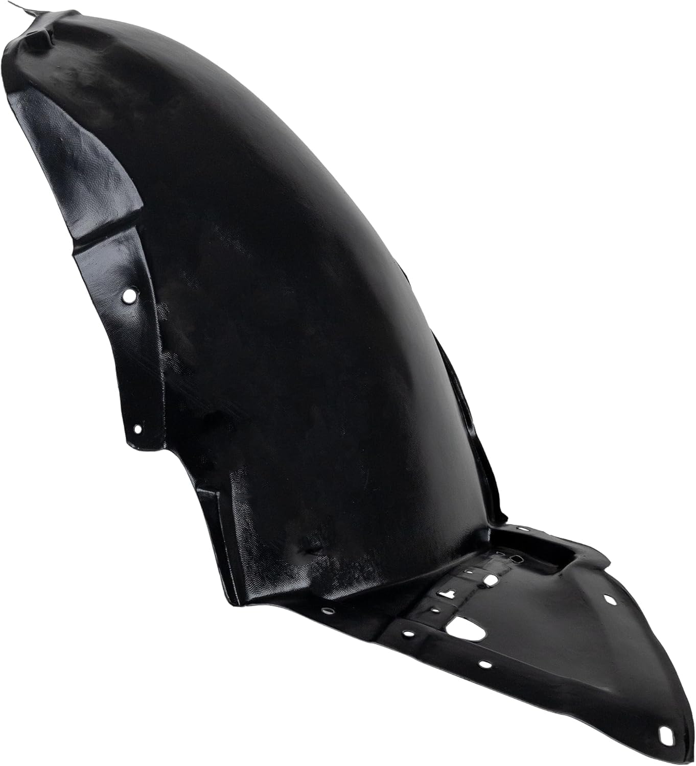 Front Section Fender Liner Left Driver Side Direct Replacement Compatible With 2007-2008 Infiniti G35 / 2009-2013 G37 IN1248119 63845JK30A