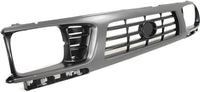 Front Grille Gray Shell With Painted Black Insert Plastic Direct Replacement Compatible With 1995-1997 Toyota Tacoma TO1200198 5310035310