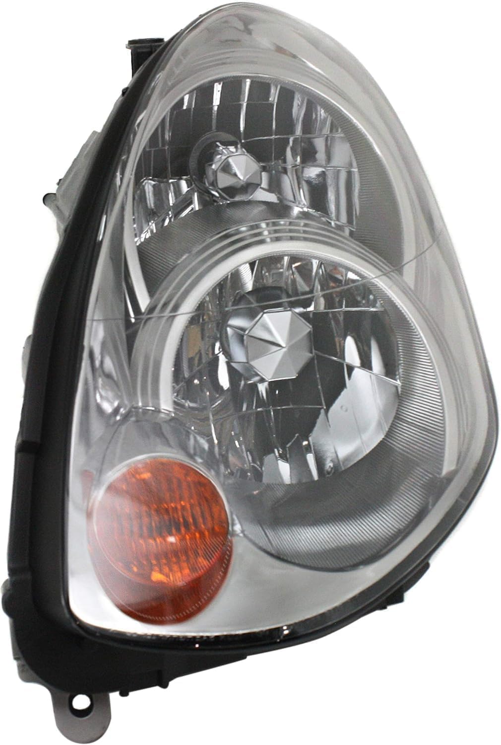 Front Head Light Right Passenger Side Direct Replacement Compatible With 2005-2006 Infiniti G35 IN2519106 26015AC700