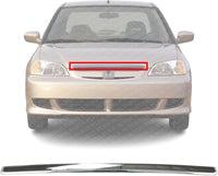 Front Hood Molding Chrome Direct Replacement Compatible With 2001-2003 Honda Civic HO1235102 75120S5A003