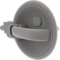 Front Or Rear Interior Door Handle Left Driver Side Direct Replacement Compatible with 2008-2014 Dodge Avenger CH1352138 1FU95XDBAB