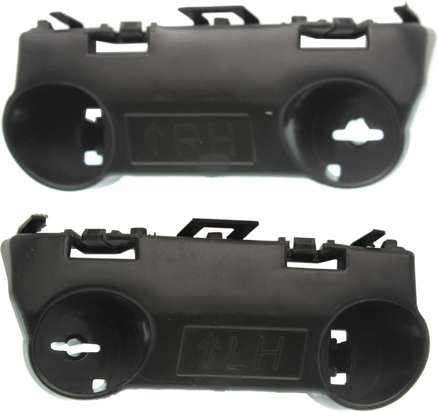Set of 2 Front Fender Support Bracket Left Driver & Right Passenger Side Direct Replacement Compatible with 2014-2023 Infiniti Q50 IN1245101 IN1244101 620454GA0A 620444GA0A