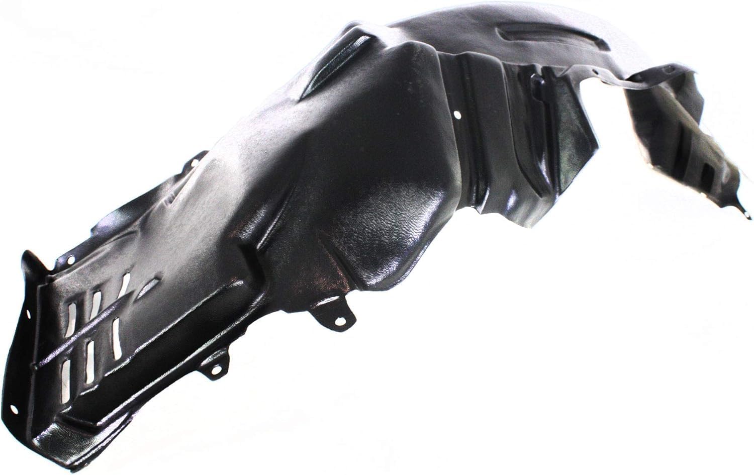 Front Fender Liner Right Passenger Side Direct Replacement Compatible with 2003-2006 Mitsubishi Lancer MI1251106 MR954175
