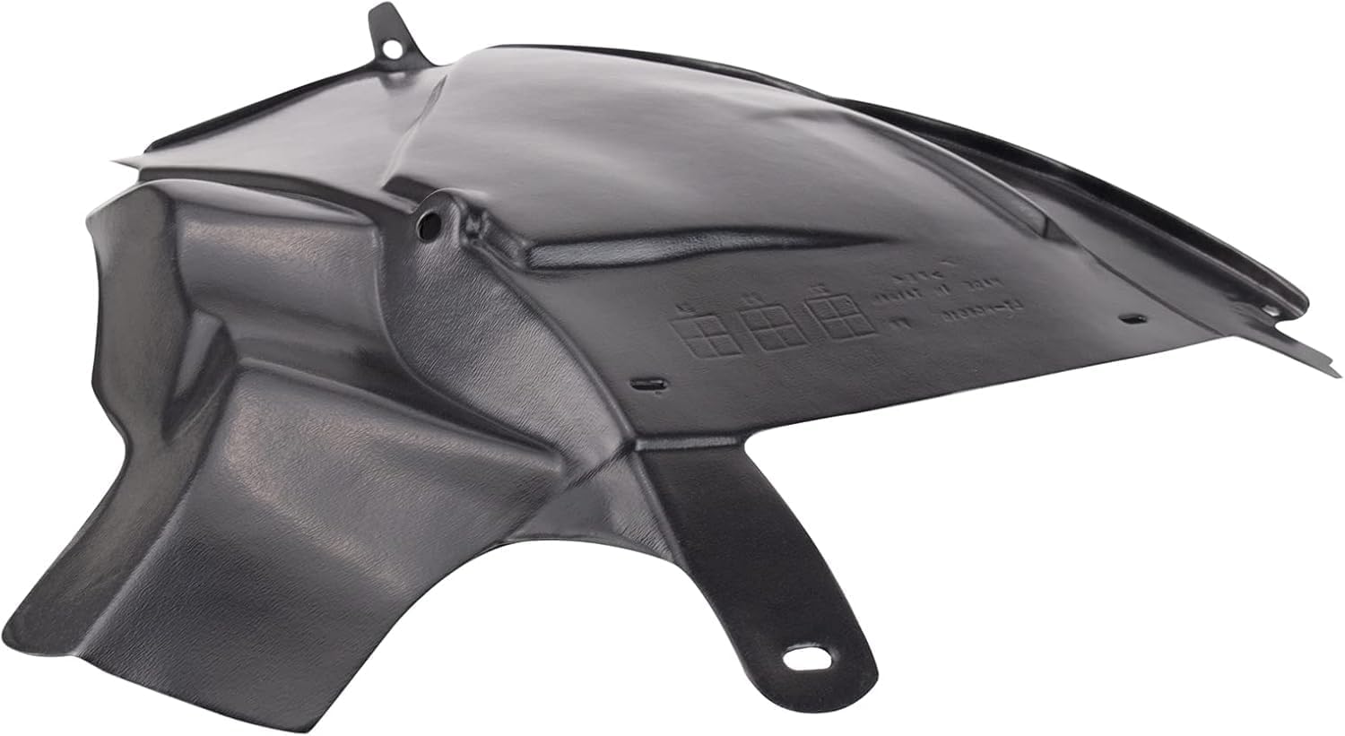 Front Section Fender Liner Extension Right Passenger Side Direct Replacement Compatible With 2006-2010 Mercury Mountaineer FO1251139 6L9Z16D072AA