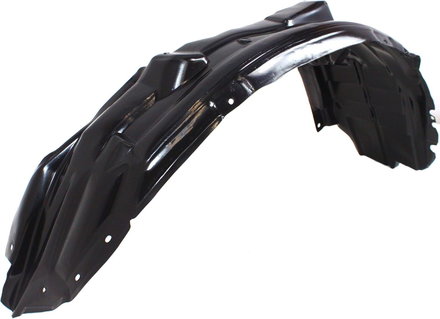 Front Fender Liner Right Passenger Side Direct Replacement Compatible With 2007-2013 Mitsubishi Outlander MI1249122 5370A954