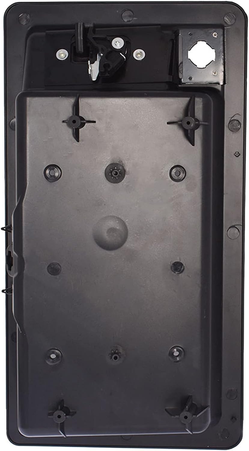 Rear Exterior Door Handel Textured Right Passenger Side Direct Replacement Compatible with 1992-2007 Ford E-150/250 / 350 Econoline FO1820100 6C2Z15434A20AA