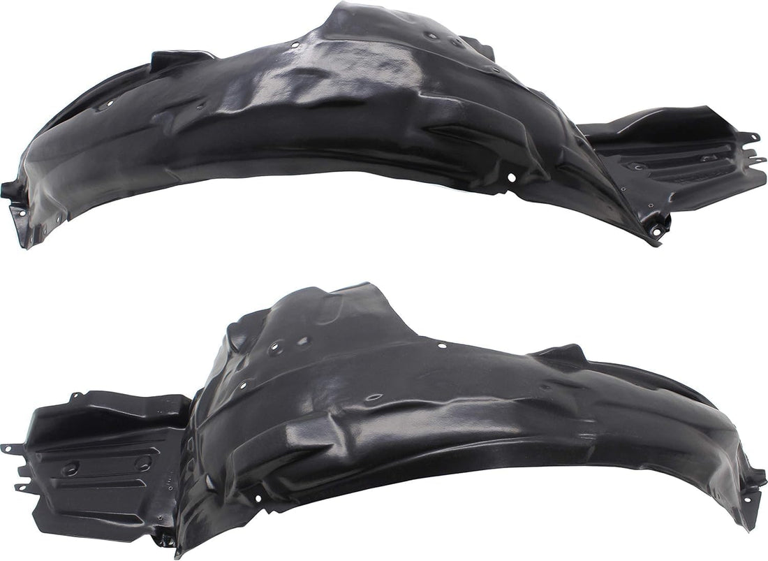 Set Of 2 Front Fender Liner Left Driver & Right Passenger Side Direct Replacement Compatible With 2015-2021 Subaru WRX/STI SU1249129 SU1248129 59110VA010 59110VA000