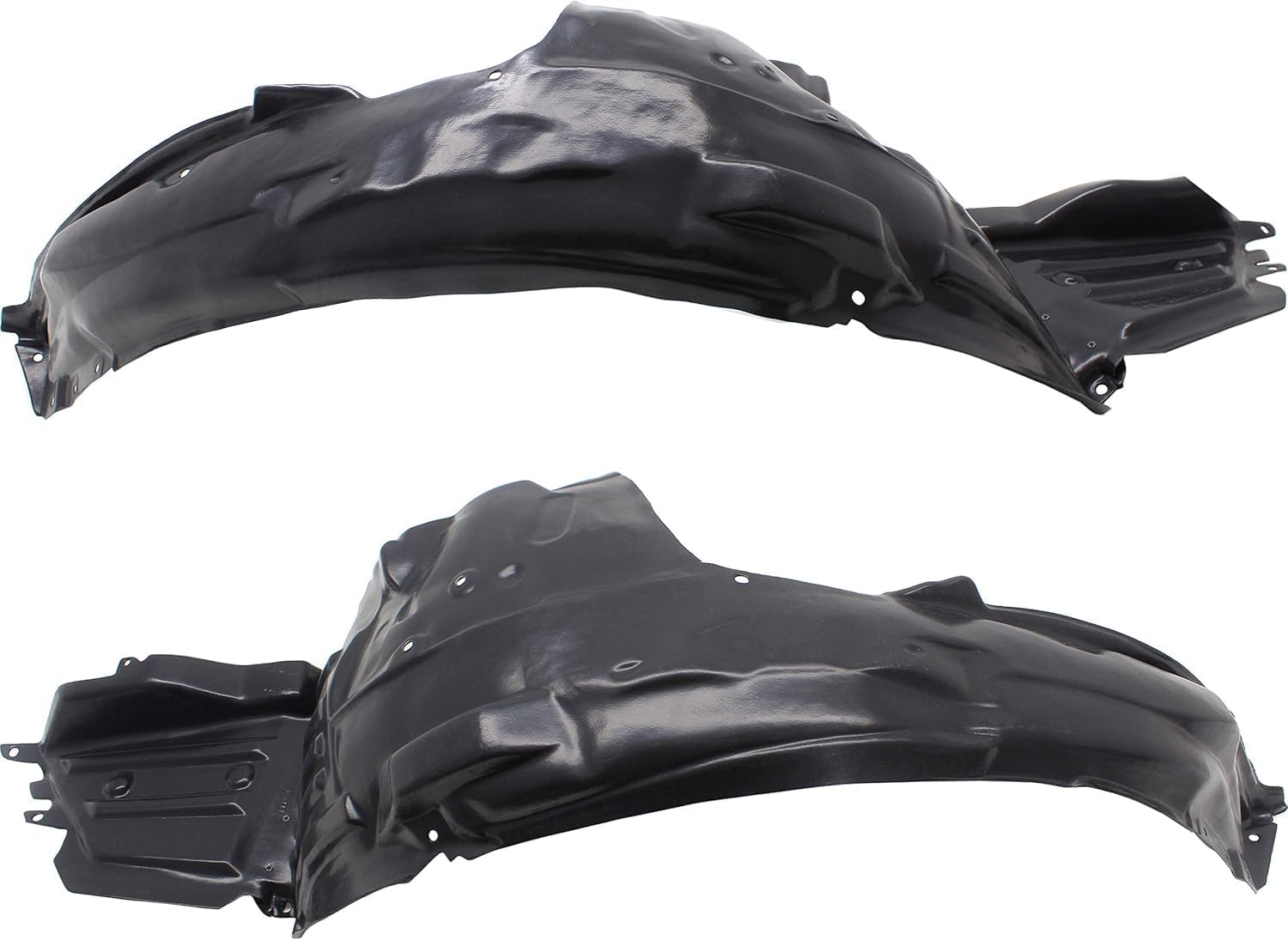 Set Of 2 Front Fender Liner Left Driver & Right Passenger Side Direct Replacement Compatible With 2015-2021 Subaru WRX/STI SU1249129 SU1248129 59110VA010 59110VA000