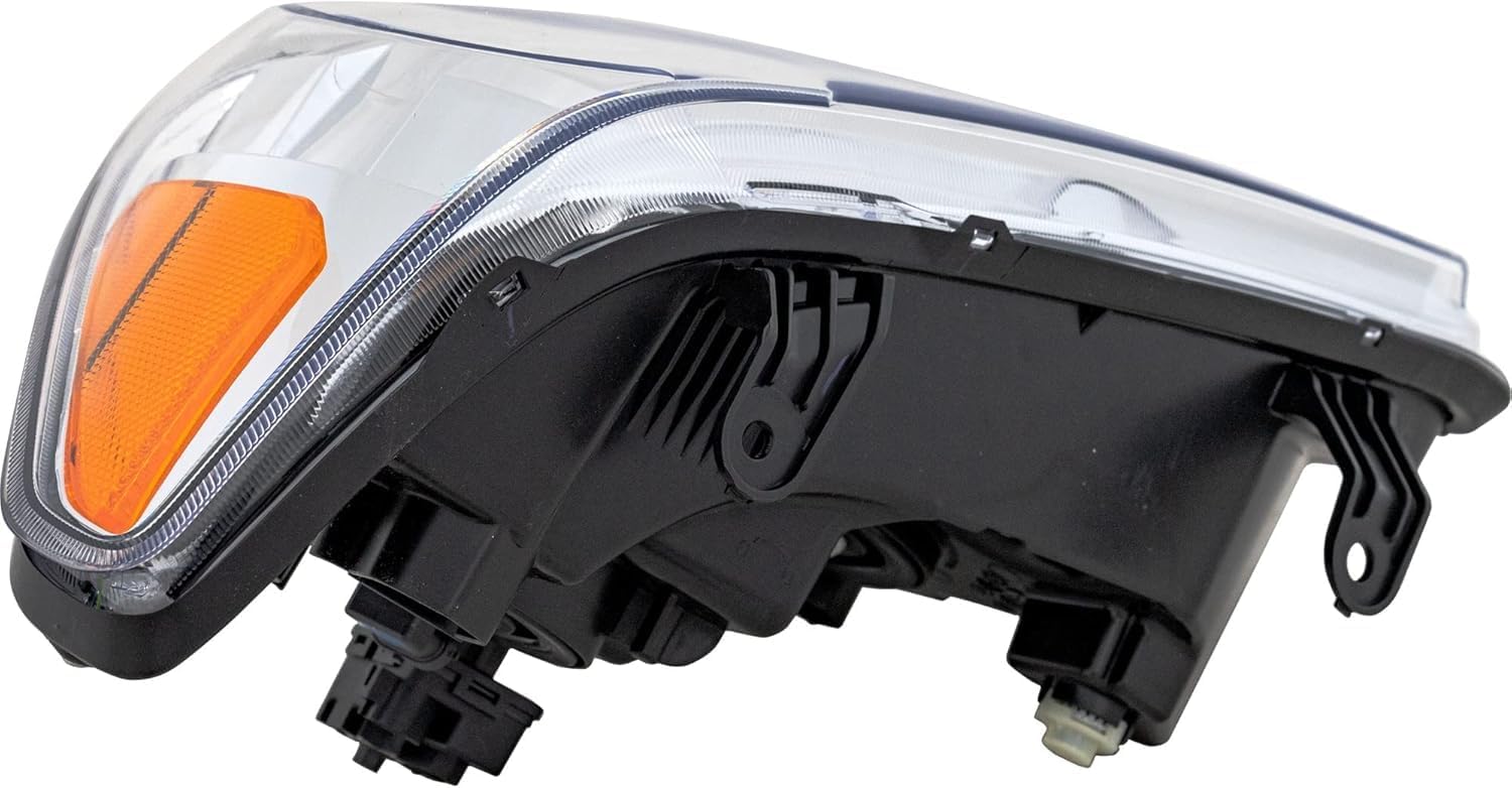 Front Head Light Assembly Left Driver Side Direct Replacement Compatible With 2009-2013 Toyota Tundra TO2502194 811500C070
