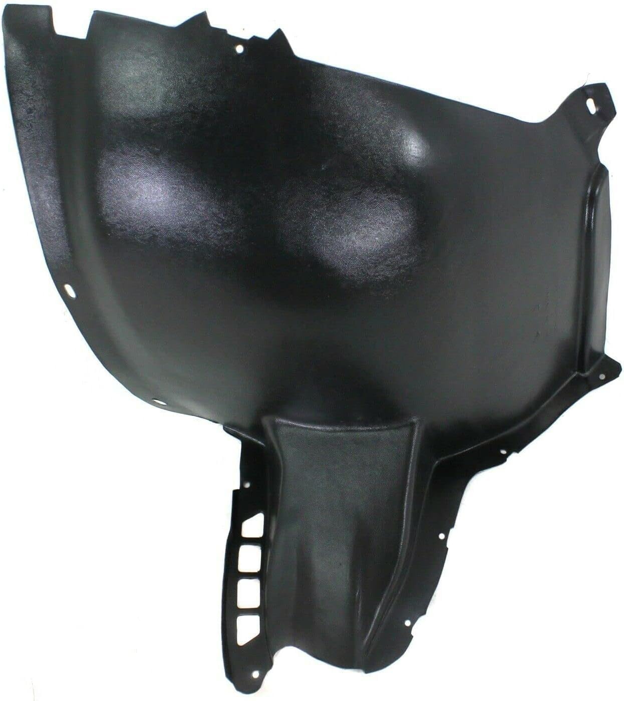 Front Section Fender Liner Right Passenger Side Direct Replacement Compatible With 2007-2016 Volkswagen Eos VW1249106 1Q0805912C 1Q0805912A