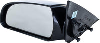 Front Power Mirror Non-Folding Heated Primed Left Driver Side Direct Replacement Compatible With 2007-2010 Hyundai Sonata HY1320149 876100A000