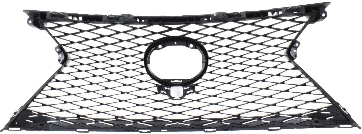 Front Grille Painted Silver Shell and Insert Direct Replacement Compatible With 2015-2017 Lexus NX200t LX1200173 5311178060