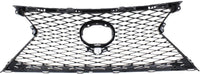 Front Grille Painted Silver Shell and Insert Direct Replacement Compatible With 2015-2017 Lexus NX200t LX1200173 5311178060