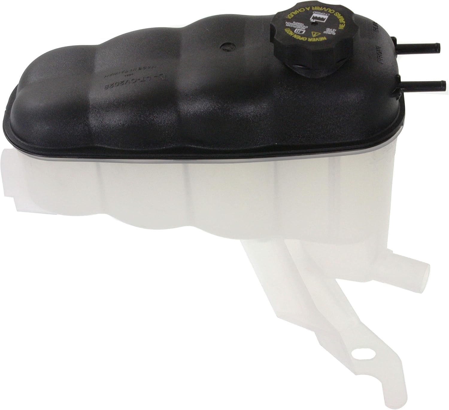 Front Coolant Reservoir Tank With Cap Direct Replacement Compatible With 2014-2018 Chevrolet Silverado / GMC Sierra 1500 GM3014134 84368362-PFM 22856231-PFM