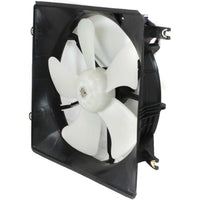 Front Radiator Fan Assembly Left Driver Side Direct Replacement Compatible with 1995-1997 Honda Accord / 1997-1999 Acura CL HO3115145 19015P0GA01-PFM