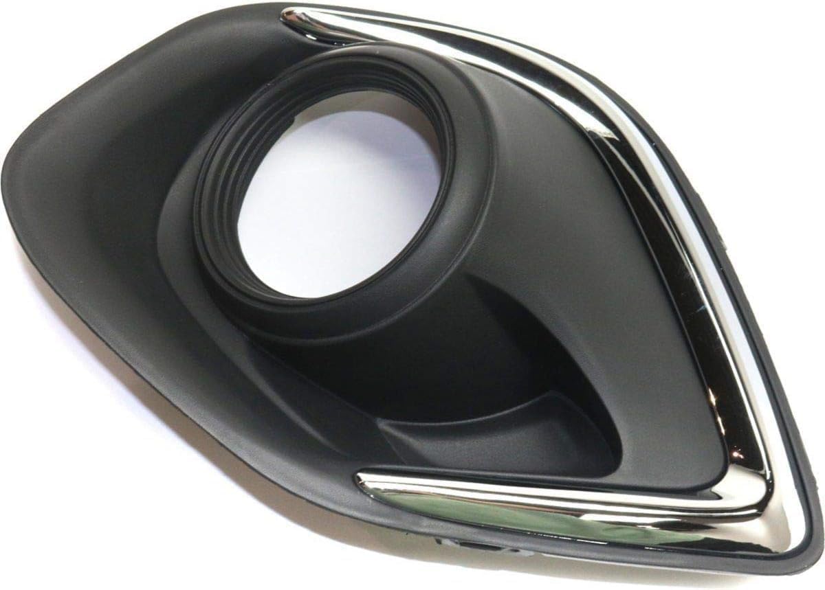 Front Fog Light Molding Chrome Right Passenger Side Direct Replacement Compatible With 2013-2015 Mitsubishi Outlander Sport/RVR MI1039116 8321A516