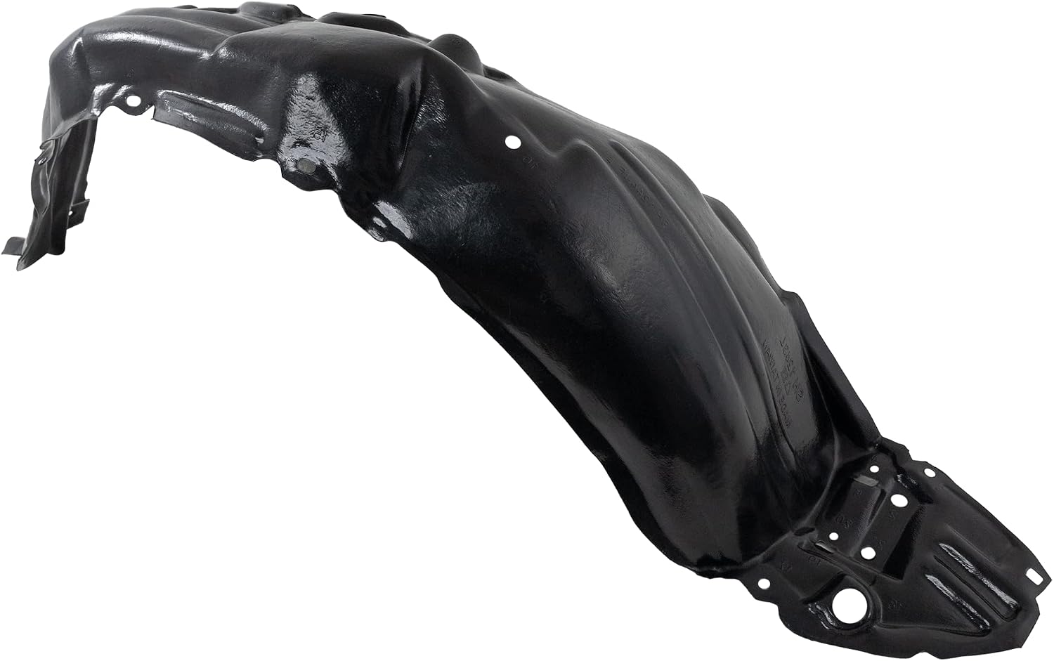 Front Fender Liner Right Passenger Side Direct Replacement Compatible with 2012-2014 Toyota Prius C TO1249186 5387552360