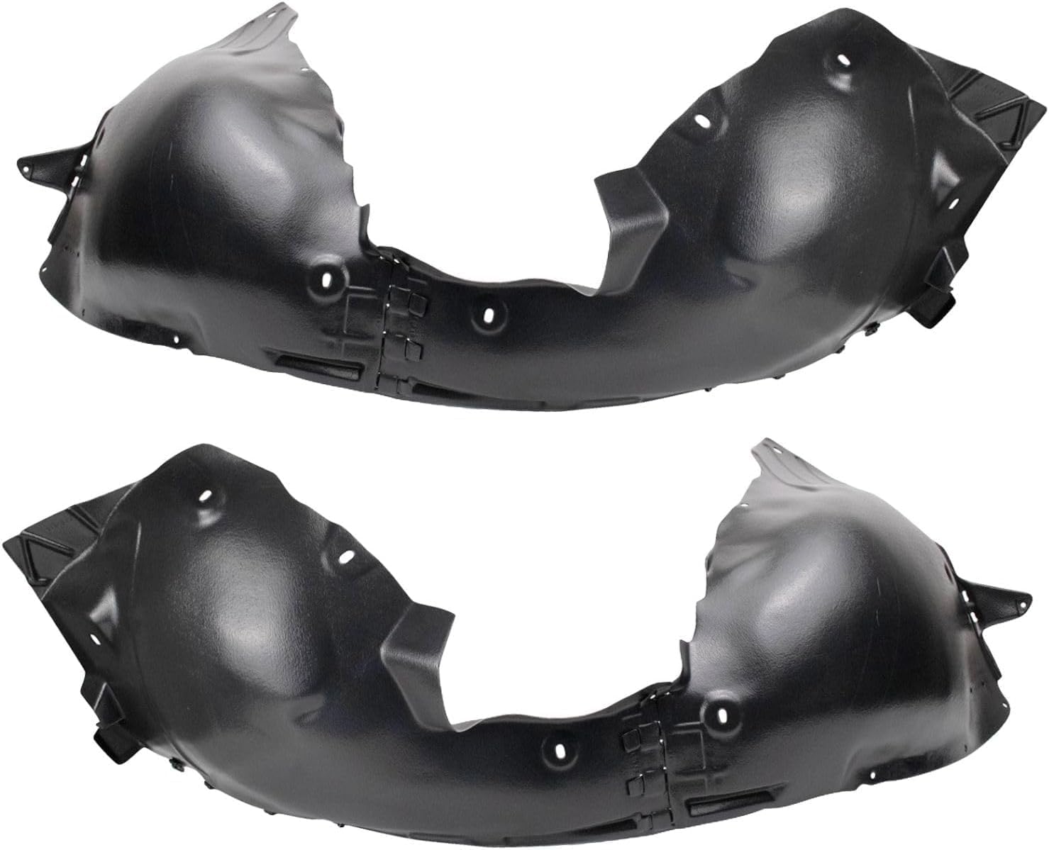 Set Of 2 Front Fender Liner Left Driver & Right Passenger Side Direct Replacement Compatible With 2011-2017 Buick Regal GM1249283 GM1248283 23191944 22970859