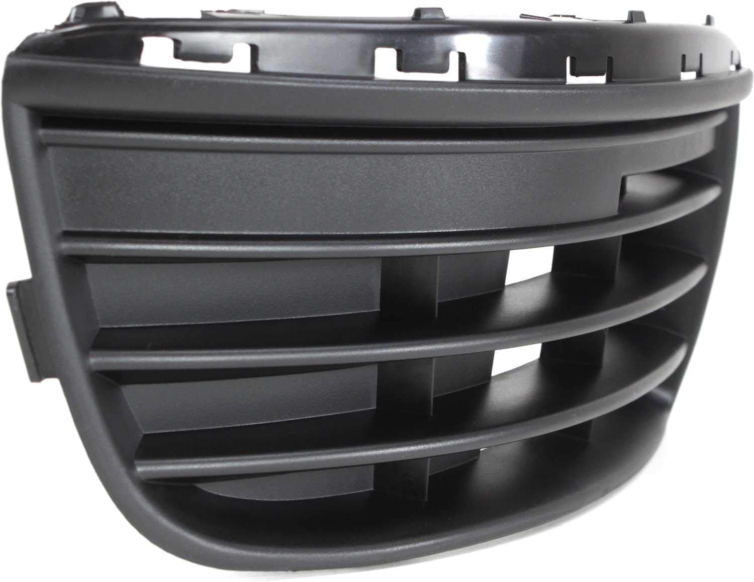 AUTOS PARTS PLUS Front Fog Light Outer Cover Textured Right Passenger Side Direct Replacement Compatible with 2005-2010 Volkswagen Jetta VW1036107 1K0853666F9B9