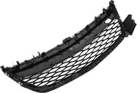 Front Bumper Grille Black With Chrome Trim Direct Replacement Compatible With 2010-2012 Mazda CX-7 MA1036121 EH44501T0H