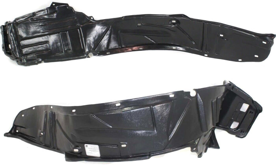 Set Of 2 Front Fender Liner Right Passenger & Left Driver Side Direct Replacement Compatible With 2005-2006 Acura RSX AC1251102 AC1250102 74100S6MJ00 74150S6MJ00