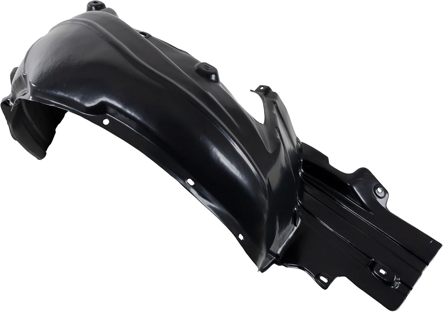 Front Fender Liner Right Passenger Side Direct Replacement Compatible With 2004-2008 Jaguar S-Type JA1249100 XR837522