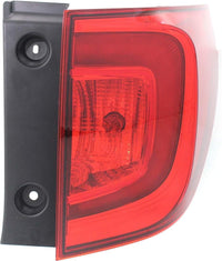 Tail Light Outer Assembly Right Passenger Side Direct Replacement Compatible With 2016-2018 Honda Pilot / 2022-2023 Passport HO2805107 33500TG7A01