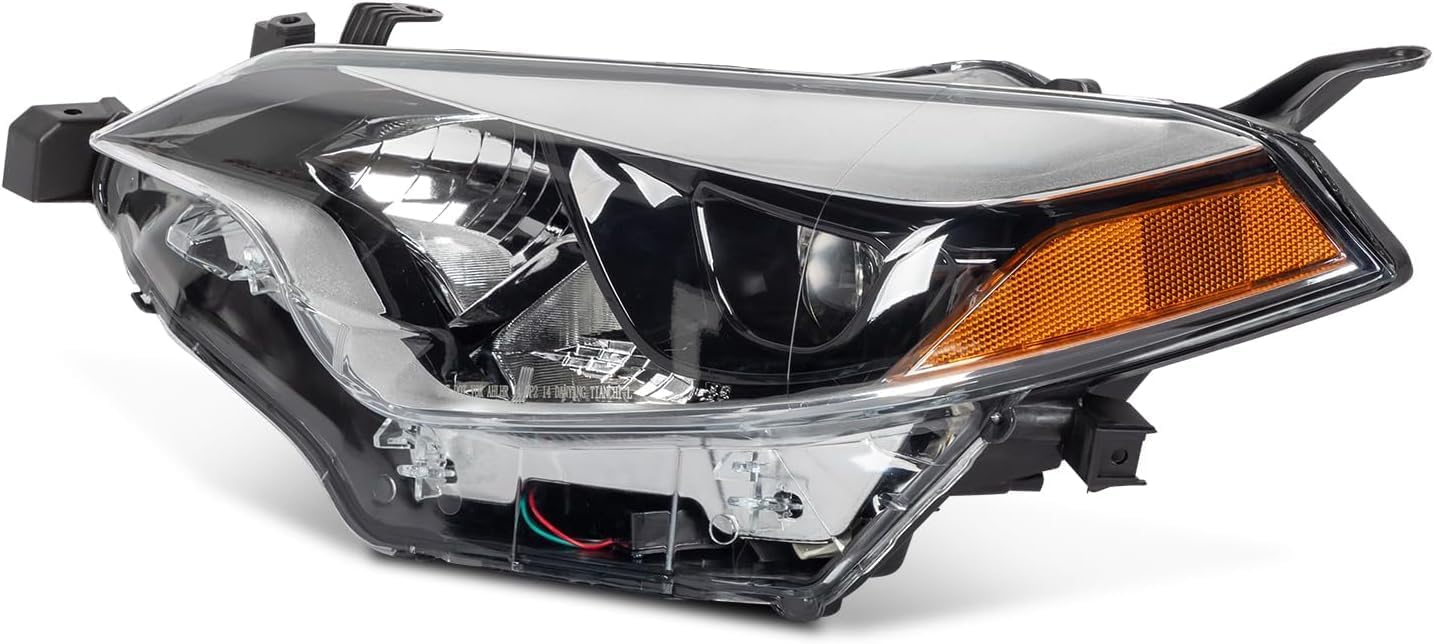 Set Of 2 Front Head Light Assembly Left Driver & Right Passenger Side Direct Replacement Compatible With 2014-2016 Toyota Corolla TO2503216 TO2502216 8111002E60 8115002E60