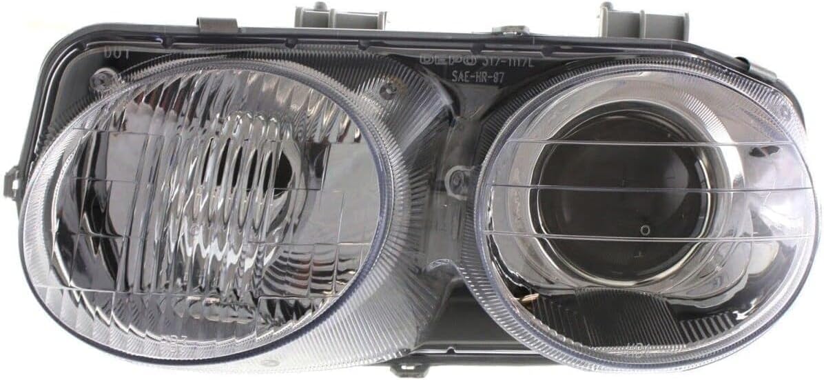 t Of 2 Front Headlights Lens And Housing Right Passenger & Left Driver Side Direct Replacement Compatible With 1998-2001 Acura Integra AC2502104 AC2503104 33151ST7A03 33101ST7A03