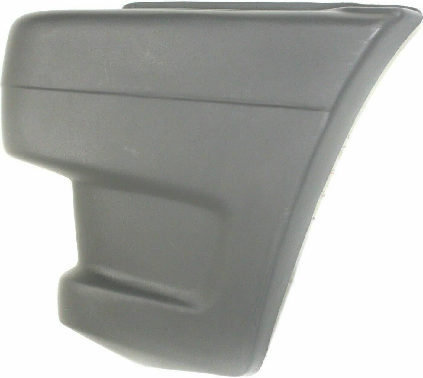 Front Bumper End Cap Plastic Primed Right & Left Side without Molding Holes Direct Replacement Compatible With Mazda B2000 1986-1987 / Mazda B2200 B2600 1987-1989 MA1005112 MA1004104