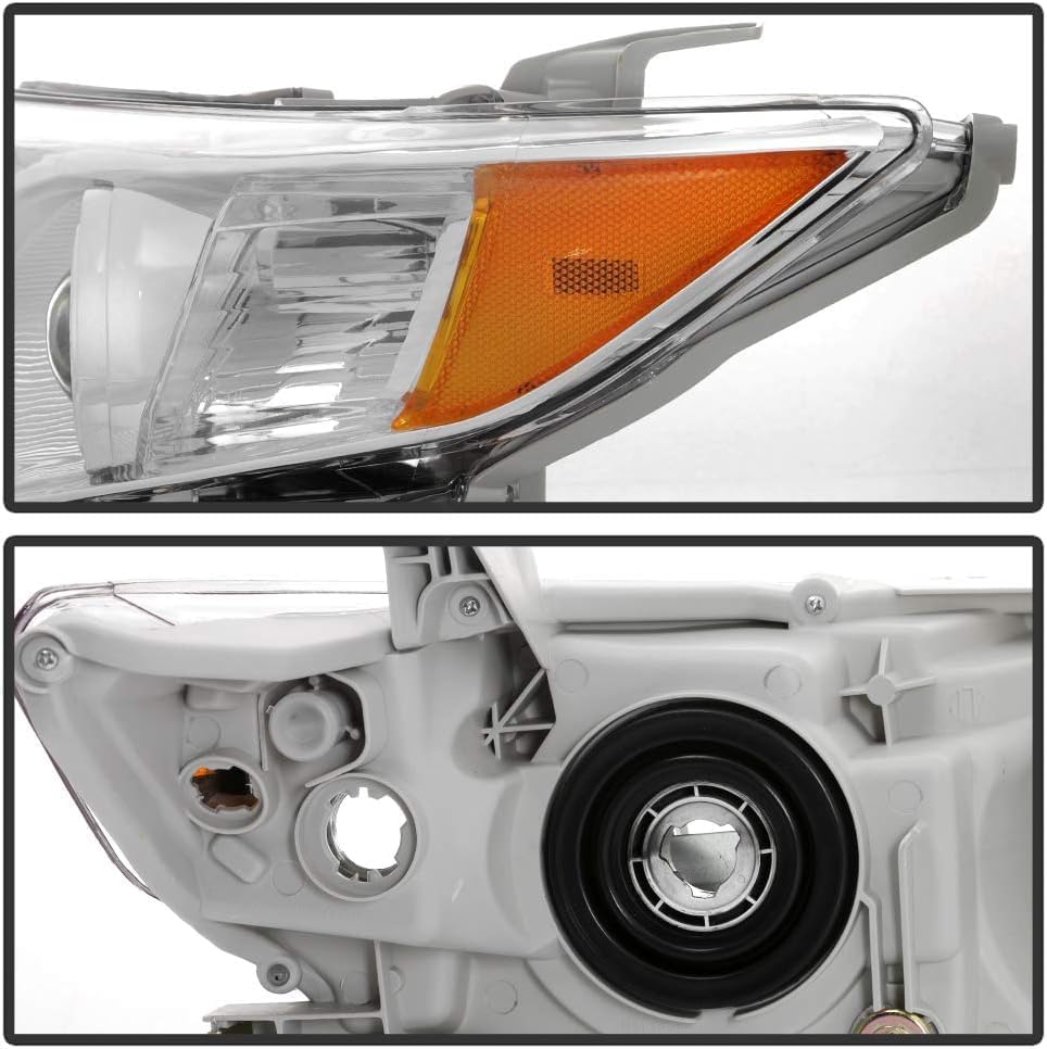 Set Of 2 Front Head Light Assembly Left Driver & Right Passenger Side Direct Replacement Compatible With 2012-2014 Toyota Camry TO2503211 TO2502211 8111006470 8115006470