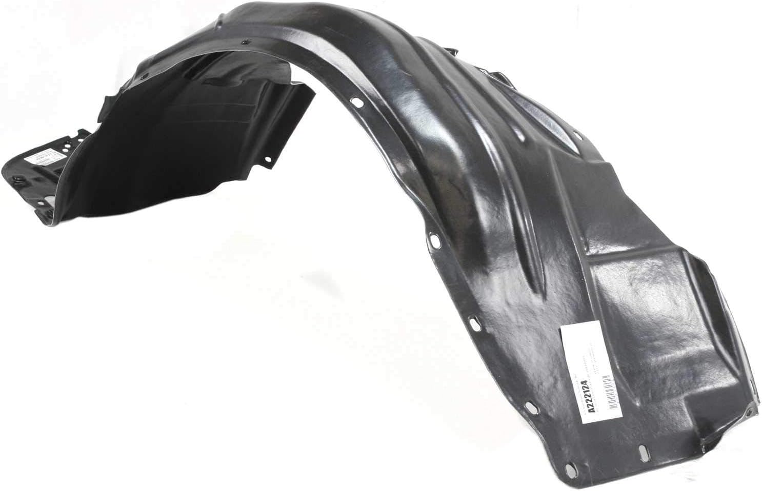 Front Fender Liner Left Driver Side Direct Replacement Compatible With 1996-1998 Acura RL AC1248110 74151SZ3000