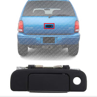 Rear Tail Gate Handle Outside Direct Replacement Compatible with 1998-2003 Dodge Durango CH1915112 55256558AD 55256558AC