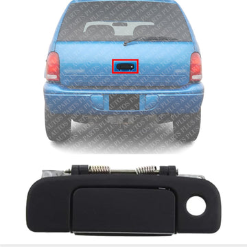 Rear Tail Gate Handle Outside Direct Replacement Compatible with 1998-2003 Dodge Durango CH1915112 55256558AD 55256558AC