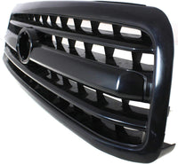 Front Grille Assembly Primed Shell And Insert Plastic Direct Replacement Compatible With 2000-2002 Toyota Tundra TO1200224 531000C010