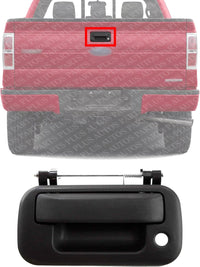 Tailgate Handle Textured Direct Replacement Compatible with 2004-2014 Ford F-150 FO1915111 4L3Z9943400AAA 8L3Z9943400AA
