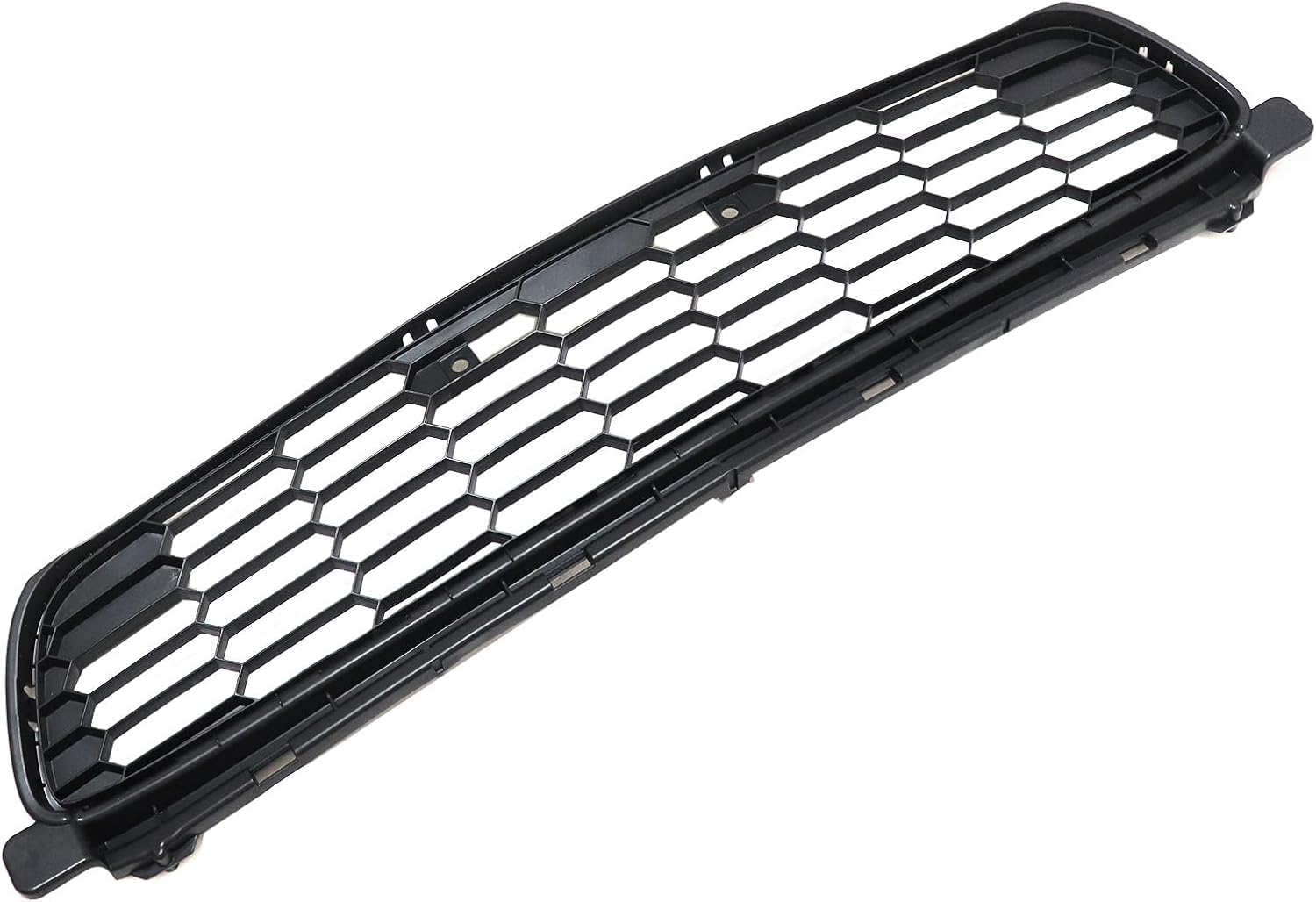 Front Bumper Cover Primed Plastic + Upper & Lower Grille Direct Replacement Compatible With 2011-2014 Acura TSX
