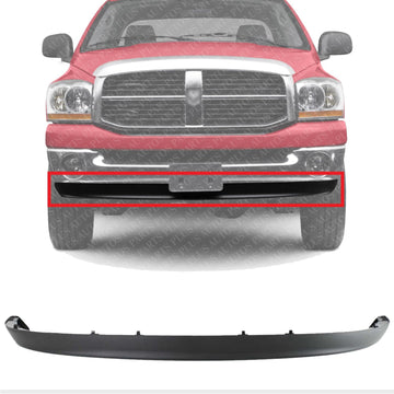 Front Bumper Lower Valance Air Deflector Dam Textured Direct Replacement Compatible With 2002-2008 Dodge Ram 1500/2003-2009 2500 3500 CH1090125 55077337AD 55077337AB