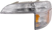 Front Corner Light Left Driver Side Direct Replacement Compatible With 1995-2000 Ford Explorer / 1997 Mercury Mountaineer FO2520130 F67Z13201AA