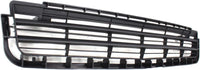 Front Bumper Cover Primed Plastic + Lower Grille + Fog Light Cover Left Driver & Right Passenger Side Direct Replacement Compatible With 2009-2010 Pontiac Vibe