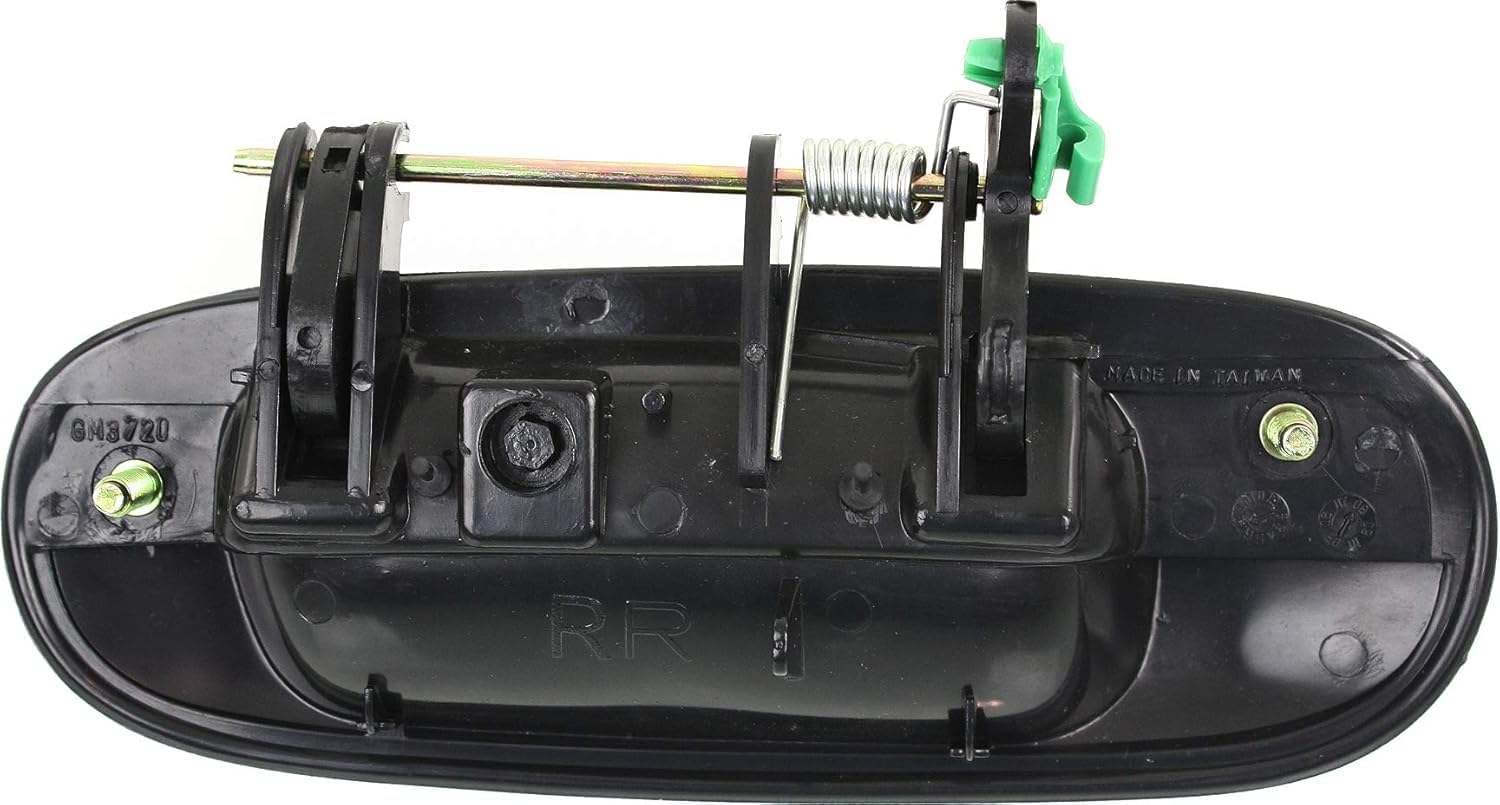 Rear Exterior Door Handle Textured Left Driver Side Direct Replacement Compatible with 2002-2006 Chevrolet Trailblazer / 2002-2009 GMC Envoy GM1521113 15291300