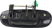 Rear Exterior Door Handle Textured Left Driver Side Direct Replacement Compatible with 2002-2006 Chevrolet Trailblazer / 2002-2009 GMC Envoy GM1521113 15291300
