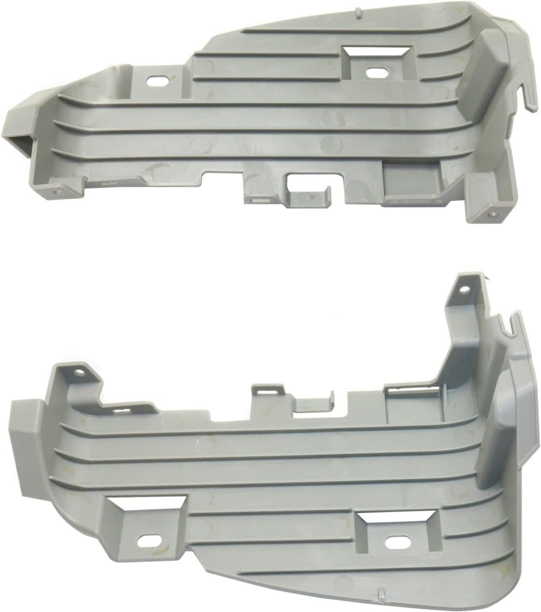 Set of 2 Front Driving Light Bracket Plastic Left Driver & Right Passenger Side Direct Replacement Compatible with 2012-2015 Toyota Prius TO2565100 TO2564100 8151947060 8152947060
