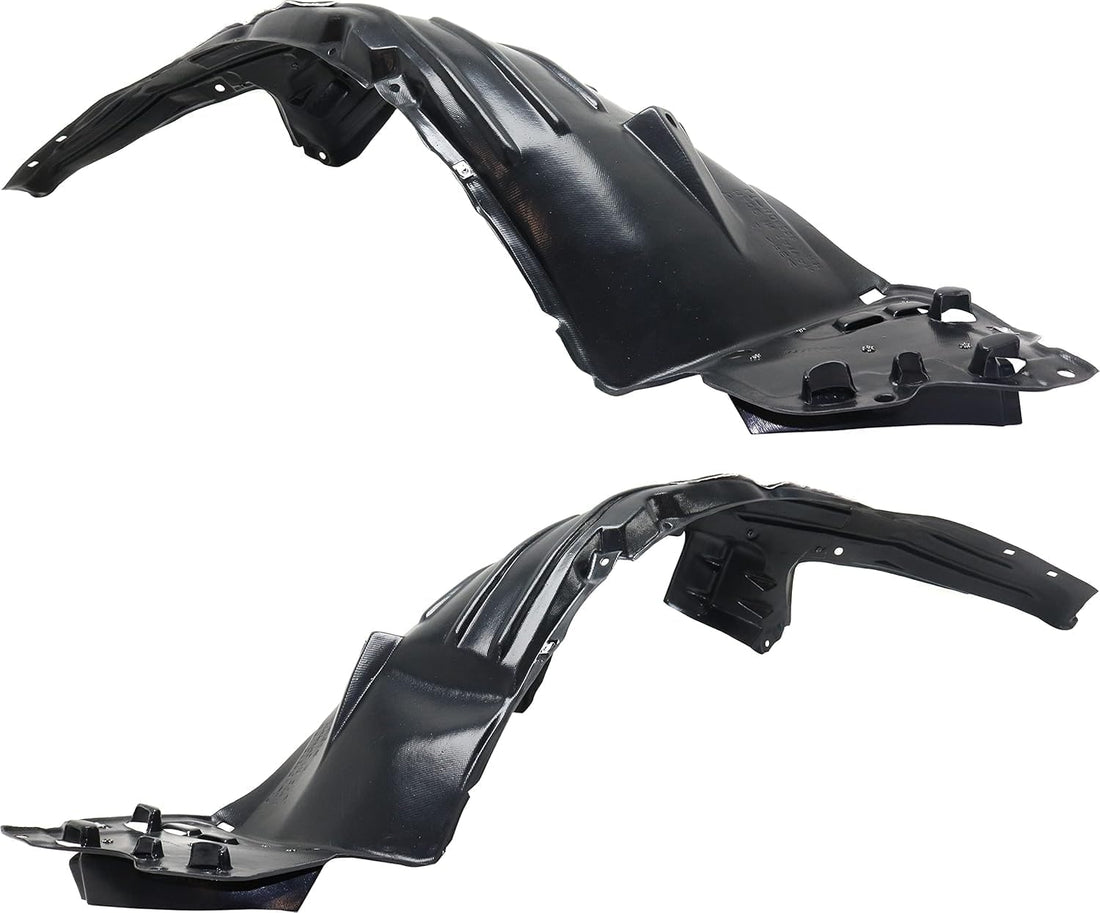 Set Of 2 Front Fender Liner Right Passenger & Left Driver Side Direct Replacement Compatible With 2013-2015 Acura ILX AC1249135 AC1248135 74101TX6A01-PFM 74151TX6A01-PFM