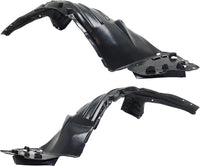 Set Of 2 Front Fender Liner Right Passenger & Left Driver Side Direct Replacement Compatible With 2013-2015 Acura ILX AC1249135 AC1248135 74101TX6A01-PFM 74151TX6A01-PFM