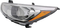 Front Head light Assembly Left Driver Side Direct Replacement Compatible With 2015-2017 Hyundai Accent HY2502192 921011R710